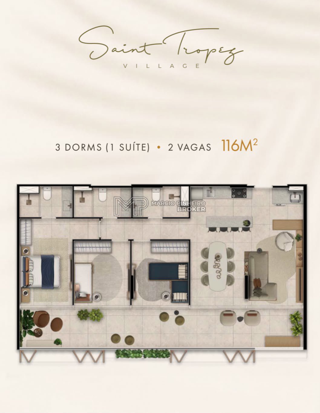 Planta — Saint Tropez Village