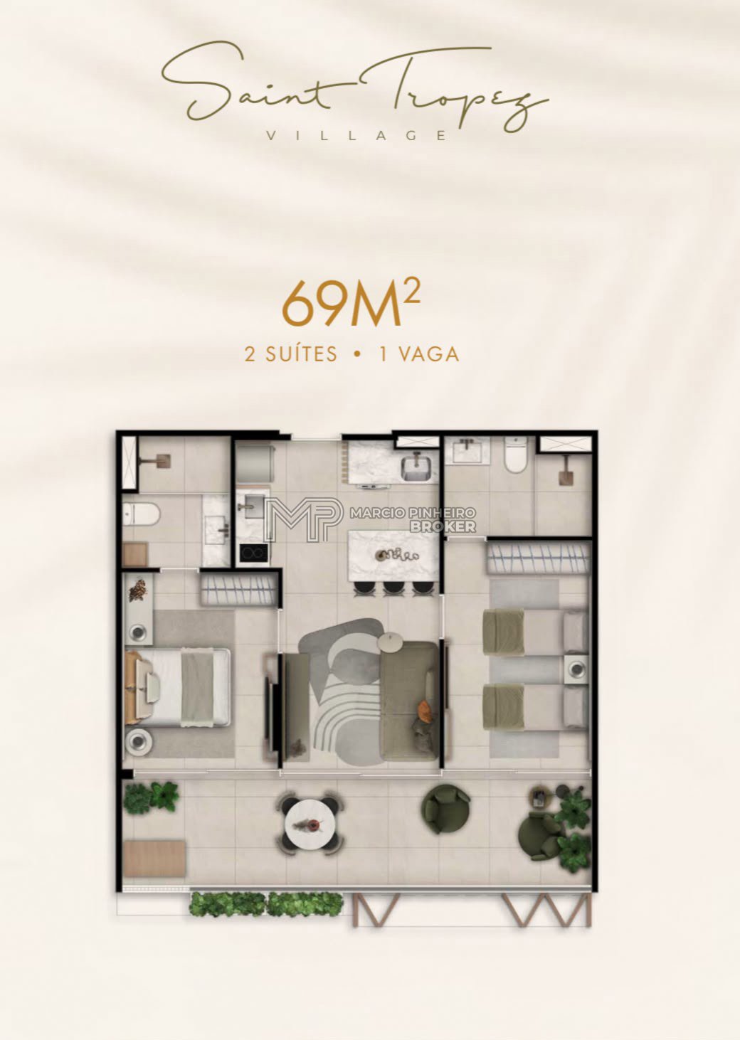 Planta — Saint Tropez Village